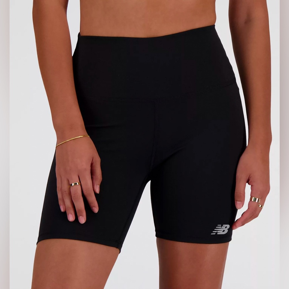 New Balance Harmony High Rise Short 6", size large, great used condition